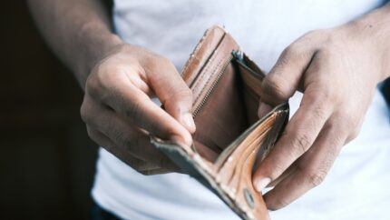 empty wallet